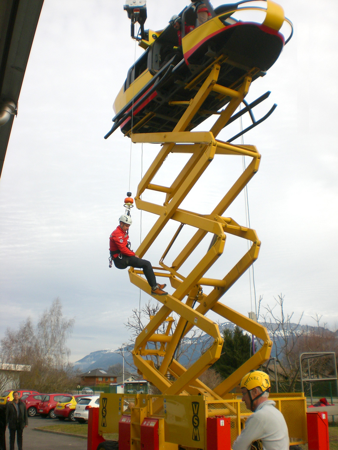 Formation transports héliportés ECASC Valabre